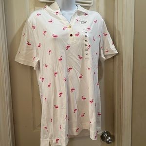 Flamingo polo shirt